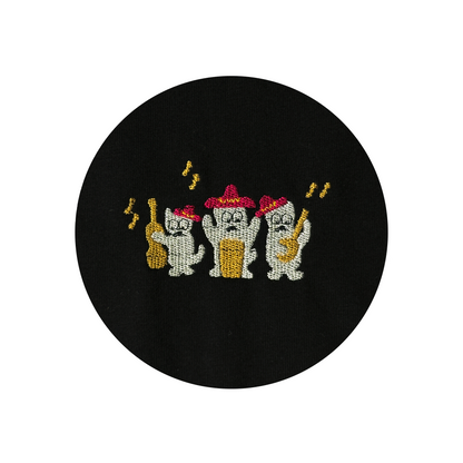 Cat Band Black Shirt