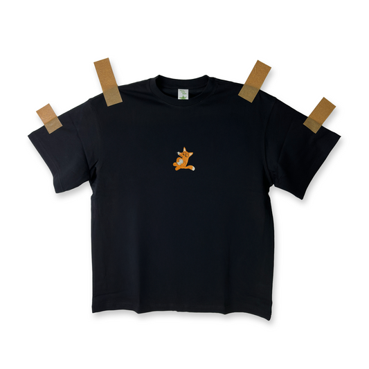 Greedy Fox Black Shirt